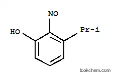 Phenol, 3-(1-methylethyl)-2-nitroso- (9CI)