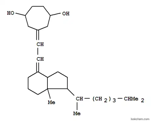 Molecular Structure of 75946-87-1 (1,4-dihydroxy-3-deoxy-A-homo-19-nor-9,10-secocholesta-4,7-diene)