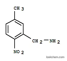 Molecular Structure of 75985-47-6 (Benzenemethanamine,  5-methyl-2-nitro-)