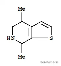 Thieno[2,3-c]pyridine, 4,5,6,7-tetrahydro-4,7-dimethyl- (9CI)
