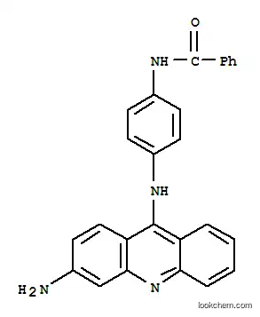 Molecular Structure of 76015-28-6 (Benzamide, N-(4-((3-amino-9-acridinyl)amino)phenyl)-)