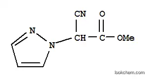 1H-Pyrazole-1-aceticacid,alpha-cyano-,methylester(9CI)