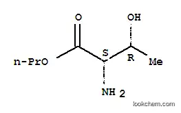 Molecular Structure of 764724-41-6 (L-Threonine, propyl ester (9CI))
