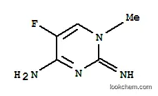 Molecular Structure of 765218-13-1 (2-Pyrimidinamine,5-fluoro-1,4-dihydro-4-imino-1-methyl-(9CI))