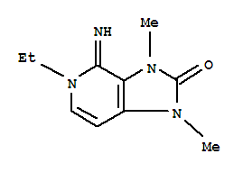 2H-IMIDAZO[4,5-C]PYRIDIN-2-ONE,5-ETHYL-1,3,4,5-TETRAHYDRO-4-IMINO-1,3-DIMETHYL-