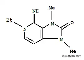 Molecular Structure of 765222-17-1 (2H-Imidazo[4,5-c]pyridin-2-one,5-ethyl-1,3,4,5-tetrahydro-4-imino-1,3-dimethyl-(9CI))