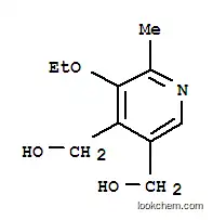 Molecular Structure of 765235-25-4 (3,4-Pyridinedimethanol,5-ethoxy-6-methyl-(9CI))
