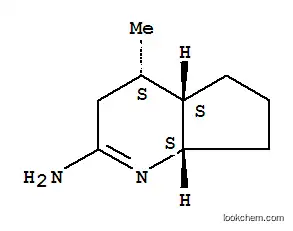 Molecular Structure of 765249-50-1 (3H-Cyclopenta[b]pyridin-2-amine,4,4a,5,6,7,7a-hexahydro-4-methyl-,[4S-)