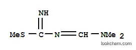 Molecular Structure of 765261-36-7 (Carbamimidothioic acid, [(dimethylamino)methylene]-, methyl ester (9CI))