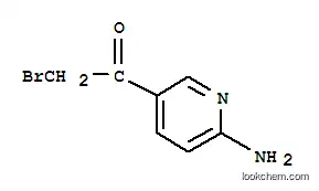 Ethanone, 1-(6-amino-3-pyridinyl)-2-bromo- (9CI)