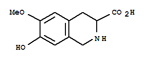 1,2,3,4-Tetrahydro-7-hydroxy-6-methoxy-3-isoquinolinecarboxylic acid
