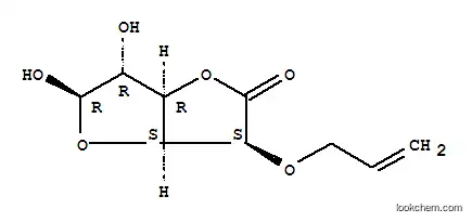 Molecular Structure of 768387-77-5 (ba-D-Glucofuranuronic acid, 5-O-2-propenyl-, gamma-lactone (9CI))