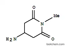 Molecular Structure of 770653-96-8 (2,6-Piperidinedione,4-amino-1-methyl-(9CI))