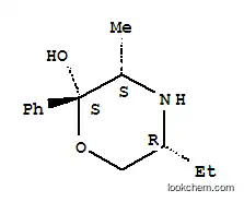 Molecular Structure of 770691-87-7 (2-Morpholinol,5-ethyl-3-methyl-2-phenyl-,(2alpha,3alpha,5alpha)-(9CI))
