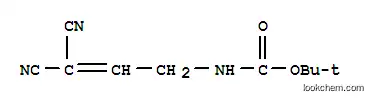 Molecular Structure of 771566-36-0 (Carbamic acid, (3,3-dicyano-2-propenyl)-, 1,1-dimethylethyl ester (9CI))