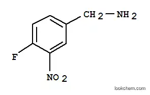 Molecular Structure of 771581-73-8 ((4-FLUORO-3-NITROPHENYL) METHANAMINE)