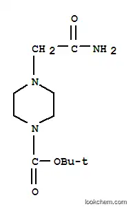 Molecular Structure of 77278-70-7 ((4-BOC-PIPERAZIN-1-YL)-ACETAMIDE)