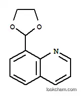 Molecular Structure of 773092-97-0 (Quinoline, 8-(1,3-dioxolan-2-yl)- (9CI))