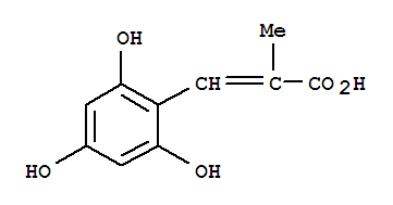 2-METHYL-3-(2,4,6-TRIHYDROXYPHENYL)-ACRYLIC ACID