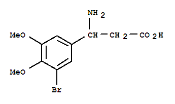 3-AMINO-3-(3-BROMO-4,5-DIMETHOXY-PHENYL)-PROPANOIC ACID