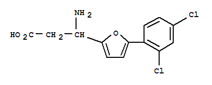3-AMINO-3-[5-(2,4-DICHLOROPHENYL)-FURAN-2-YL]-PROPANOIC ACID