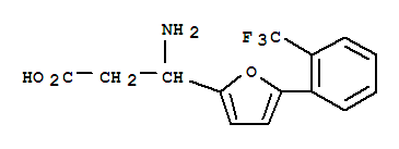 3-AMINO-3-[5-(2-TRIFLUOROMETHYLPHENYL)-FURAN-2-YL]-PROPANOIC ACID