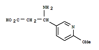 3-AMINO-3-(6-METHOXY-(PYRIDIN-3-YL))-PROPANOIC ACID