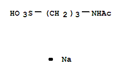 1-Propanesulfonic acid,3-(acetylamino)-, sodium salt (1:1)