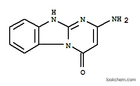 Molecular Structure of 77473-75-7 (Pyrimido[1,2-a]benzimidazol-4(1H)-one,2-amino-)