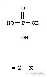 Molecular Structure of 7758-11-4 (Phosphoric acid,potassium salt (1:2))