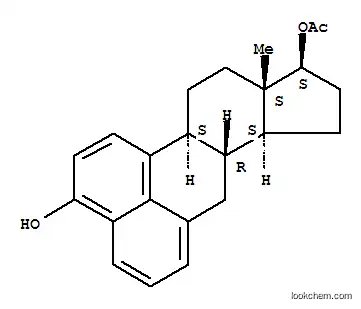 Molecular Structure of 77732-98-0 (benzo(d,e)estra-1,3,5(10)-triene-3,17 beta-diol 17-acetate)