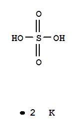 Potassium Sulphate-Arcanum duplicatum; arcanumduplicatum; dipotassiumsulfate; Glazier's salt; K2SO4; kaliumsulphuricum; Potassium sulfate, alpha; potassiumsulfate(2:1); Potassium Sulfate