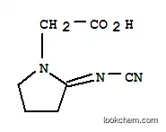 Molecular Structure of 780726-61-6 (1-Pyrrolidineaceticacid,2-(cyanoimino)-(9CI))