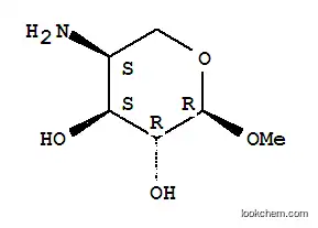 Molecular Structure of 781551-16-4 (alpha-L-Arabinopyranoside,methyl4-amino-4-deoxy-(9CI))