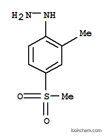 Hydrazine, [2-methyl-4-(methylsulfonyl)phenyl]- (9CI)