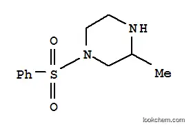 Molecular Structure of 782443-87-2 (1-BENZENESULFONYL-3-METHYL-PIPERAZINE)