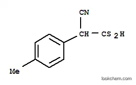 Benzeneethane(dithioic) acid, alpha-cyano-4-methyl- (9CI)