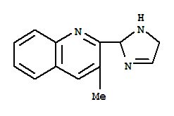 Quinoline, 2-(2,5-dihydro-1H-imidazol-2-yl)-3-methyl- (9CI)