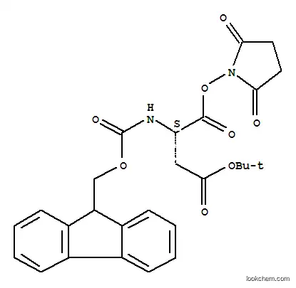 Molecular Structure of 78553-23-8 (FMOC-ASP(OTBU)-OSU)