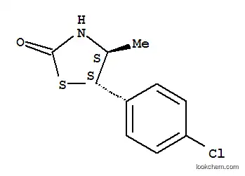 Molecular Structure of 78587-59-4 (TRANS-5-(4-CHLOROPHENYL)-4-METHYL-2-THIAZOLIDONE)