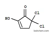 2-Cyclopenten-1-one,  5,5-dichloro-2-hydroxy-