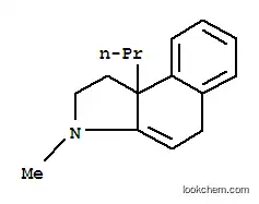 Molecular Structure of 790146-75-7 (1H-Benz[e]indole,2,3,5,9b-tetrahydro-3-methyl-9b-propyl-)