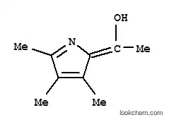 Molecular Structure of 790148-76-4 (Ethanol, 1-(3,4,5-trimethyl-2H-pyrrol-2-ylidene)- (9CI))