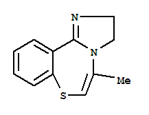 Imidazo[1,2-d][1,4]benzothiazepine,2,3-dihydro-5-methyl-