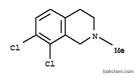 Molecular Structure of 790152-97-5 (Isoquinoline, 7,8-dichloro-1,2,3,4-tetrahydro-2-methyl- (9CI))