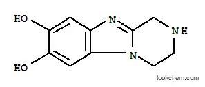 Molecular Structure of 790162-01-5 (Pyrazino[1,2-a]benzimidazole-7,8-diol, 1,2,3,4-tetrahydro- (9CI))
