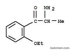 Molecular Structure of 790167-40-7 (1-Propanone,2-amino-1-(2-ethoxyphenyl)-(9CI))