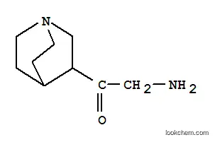 Molecular Structure of 790172-84-8 (Ethanone, 2-amino-1-(1-azabicyclo[2.2.2]oct-3-yl)- (9CI))