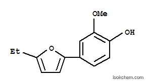 Phenol, 4-(5-ethyl-2-furanyl)-2-methoxy- (9CI)