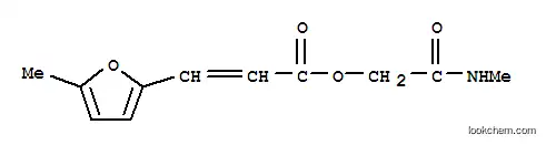 2-Propenoicacid,3-(5-methyl-2-furanyl)-,2-(methylamino)-2-oxoethylester(9CI)